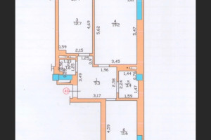 Квартира, 2комн, с отделкой, Элитка, 12этаж, 12этажность, 57м2, 70000$, Ихлас
