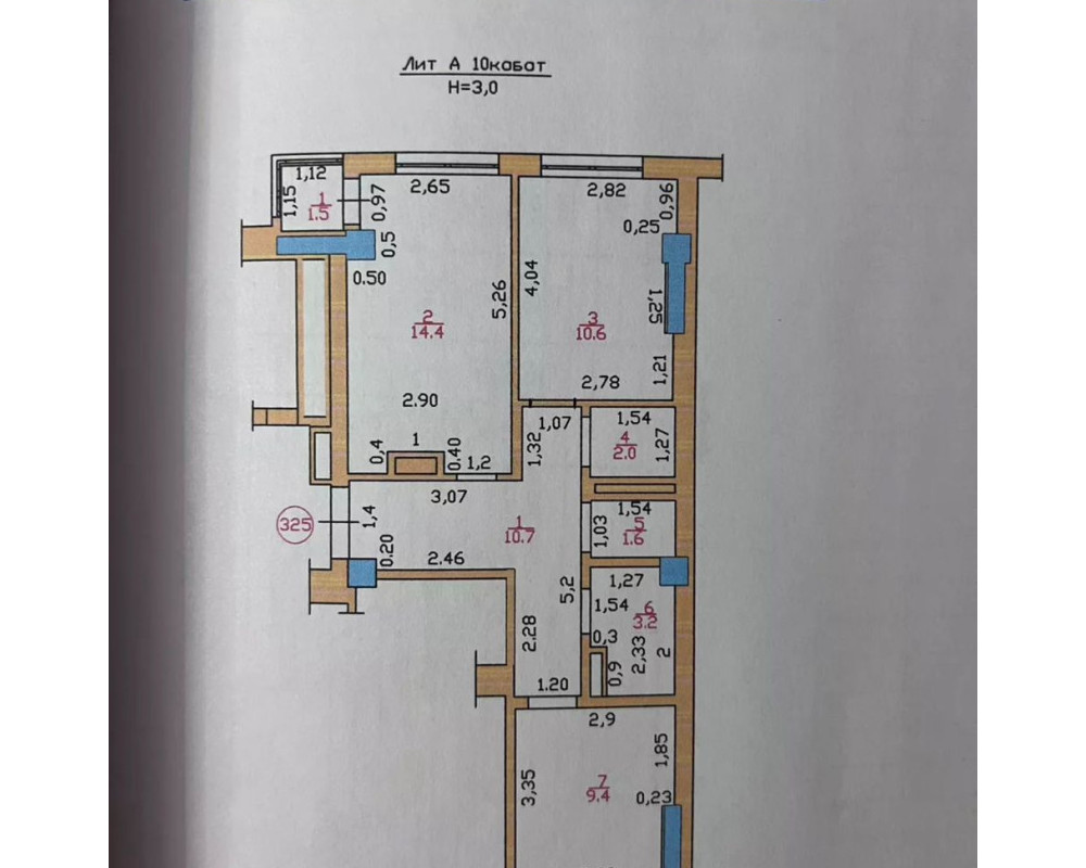 , Квартира, 2комн, ПСО, Элитка, 10этаж, 10этажность, 53.4м<sup>2</sup>, 58000$